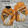 Joycorners Appaloosa Custom Name Race Hoodie
