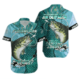 Joycorners Personalized Name Fishing Man Was Born In August All Over Printed 3D Shirts