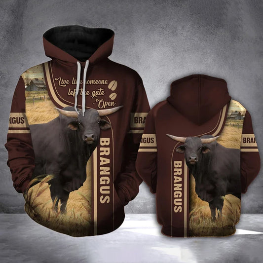 Joycorners BRANGUS CATTLE All Over Printed 3D Hoodie