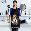 Joycorners Beagle Mountain In The Pocket Black All Over Printed 3D Apron