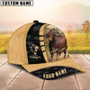 Joycorners Custom Name Beefmaster Cattle Farmhouse Field Cap TT1