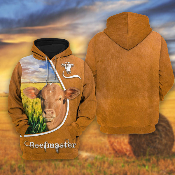 Joycorners Beefmaster On The Wheat Field All Over Printed 3D Shirts