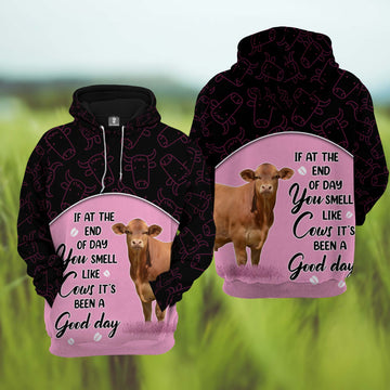 Joycorners Beefmaster Cattle It's Been A Good Day 3D Hoodie