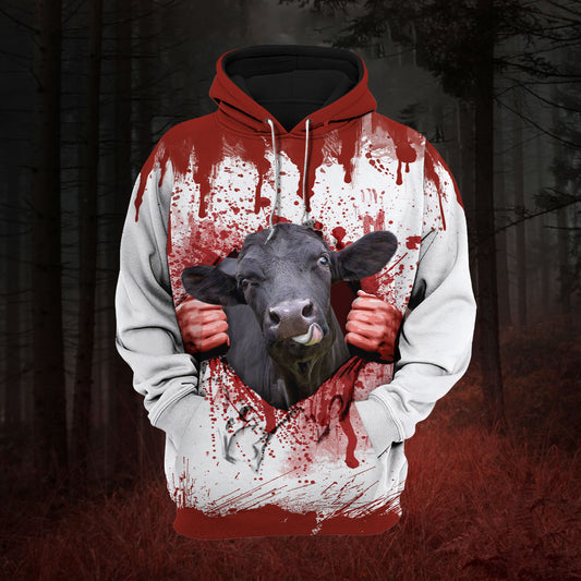 Joycorners Black Angus Bloody Hoodie