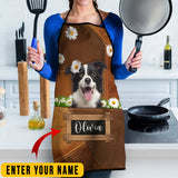 Joycorners Personalized Name Border Collie All Over Printed 3D Apron