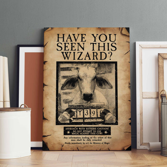 Joycorners Brahman The Wizard Portrait Canvas