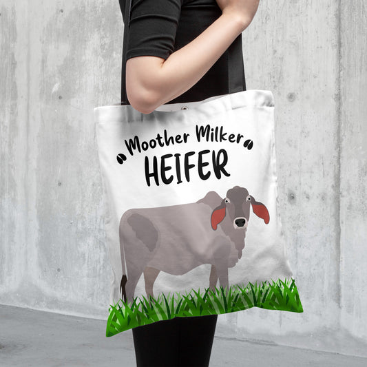 Joycorners Brahman Cattle All Over Printed 3D Tote Bag