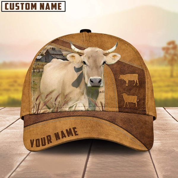 Joycorners Custom Name Braunvieh Cattle Cap TT8