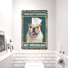 Joycorners Bulldog All Printed 3D Metal Sign