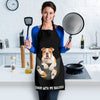 Joycorners Bulldog In The Pocket Black All Over Printed 3D Apron