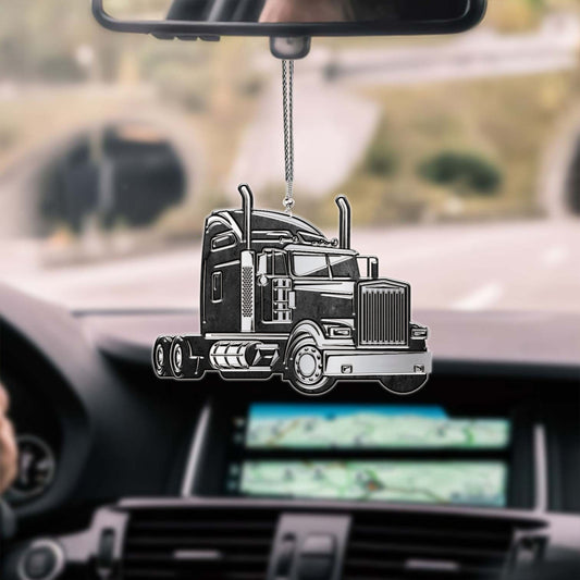 Joy Corners  Silver 02 Truck Car Hanging Ornament