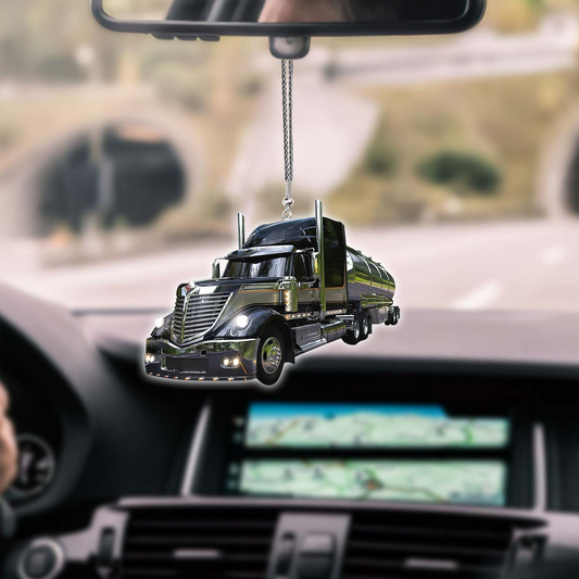 Joy Corners Black 05 Truck Car Hanging Ornament