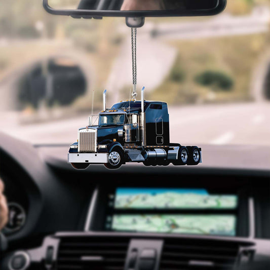 Joy Corners Black 06 Truck Car Hanging Ornament