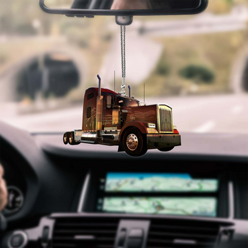 Joy Corners American Truck Car Hanging Ornament