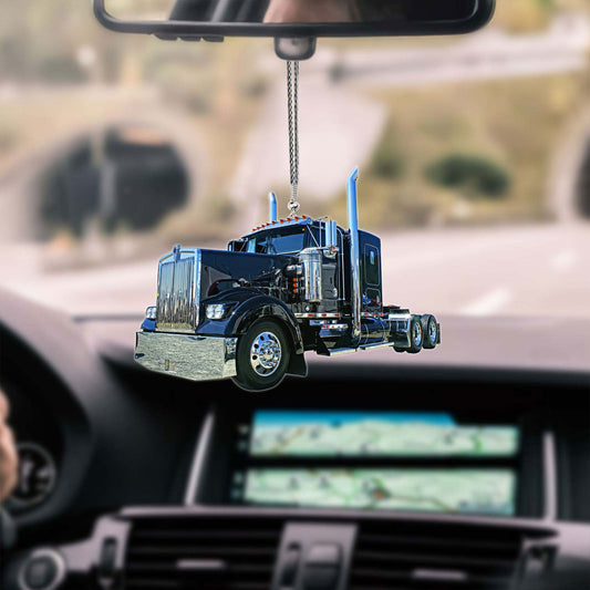 Joy Corners Black 04 Truck Car Hanging Ornament