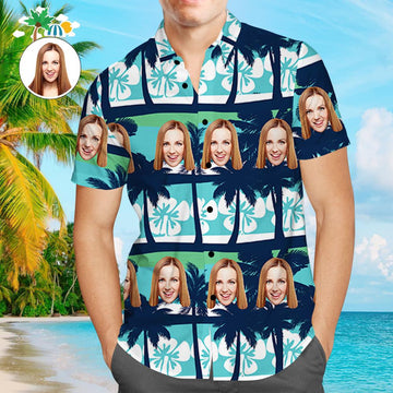 Joycorners Custom Photo Hawaiian Plants 30 All Over Printed 3D Hawaiian Shirt