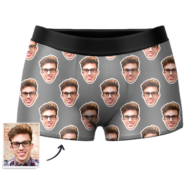 Joycorners Personalized Faces 2 All Over Printed 3D Man Boxer