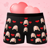 Joycorners Personalized Face Hearts 2 All Over Printed 3D Man Boxer