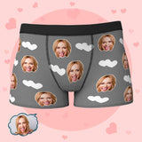 Joycorners Personalized Face Hearts All Over Printed 3D Man Boxer