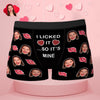 Joycorners Personalized Face So It's Mine Lips All Over Printed 3D Man Boxer