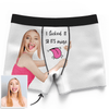 Joycorners Personalized Face It's Mine 2 All Over Printed 3D Man Boxer