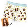 Joycorners Personalized Photo Face Bananas All Over Printed 3D Man Boxer