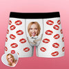 Joycorners Personalized It's Mine Customized Text Kisses All Over Printed 3D Man Boxer