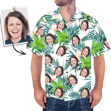 Joycorners Custom Photo Hawaiian Plants 18 All Over Printed 3D Hawaiian Shirt