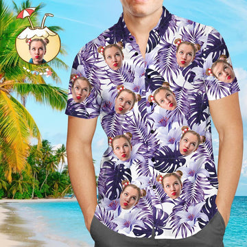 Joycorners Custom Photo Hawaiian Plants 23 All Over Printed 3D Hawaiian Shirt
