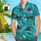 Joycorners Custom Photo Hawaiian Plants All Over Printed 3D Hawaiian Shirt
