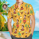 Joycorners Custom Photo Aloha All Over Printed 3D Hawaiian Shirt