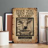 Joycorners Charolais The Wizard Portrait Canvas