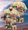 Joycorners Tractors All Over Printed 3D Hawaiian Shirt