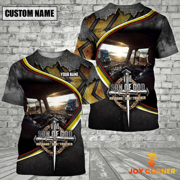 Copy of Joy Corners Custom Name Son Of God 02 Trucker T Shirt 2023