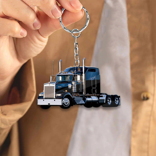 Joy Corners Black 06 Trucker Keychain