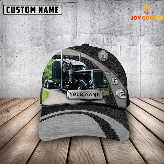 Joycorners Customized Name Black 02 Trucker Mesh Cap 2023