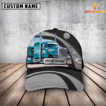 Joycorners Customized Name Cobalt Blue Trucker Mesh Cap 2023