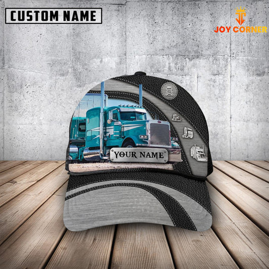 Joycorners Customized Name Cobalt Blue Trucker Mesh Cap 2023