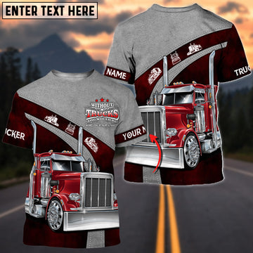Joy Corners Custom Name Dark Red With Out Trucker T Shirt 2023
