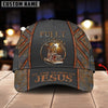 Joycorners Personalized Name Vaccinated By Blood Of Jesus Red Trucker Classic Cap 2023