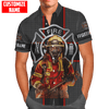 Joycorners Personalized Name Firefighter Fireman Ready To The Rescue Cross All Over Printed 3D Shirts