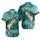 Joycorners Personalized Name Fishing Man Was Born In December All Over Printed 3D Shirts