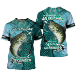 Joycorners Personalized Name Fishing Man Was Born In December All Over Printed 3D Shirts