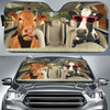 Joycorners Driving Cattles All Over Printed 3D Sun Shade