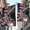 Joycorners Keep On Truckin' U.S Truck 3D All Over Printed Flag