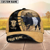 Joycorners Custom Name Galloway Cattle Farmhouse Field Cap TT17