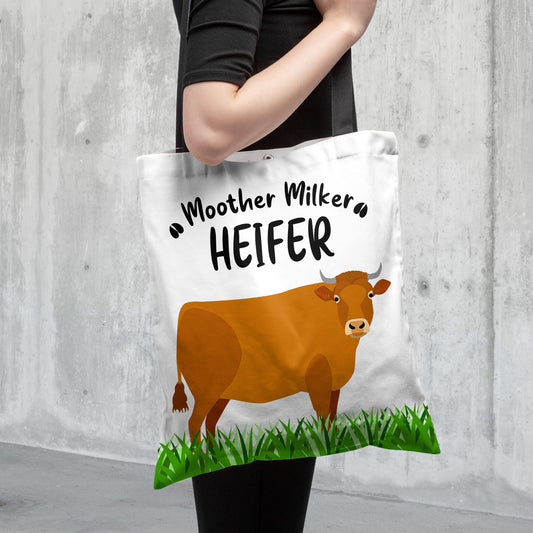 Joycorners Gelbvieh Cattle All Over Printed 3D Tote Bag