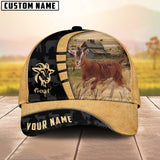 Joycorners Custom Name Goat Cattle Farmhouse Field Cap TT13