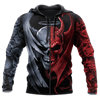 Joycorners Gentle And Evil Skull All Over Printed Shirts