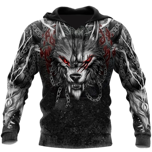 Joycorners Wolf Tattoo All Over Printed Shirts